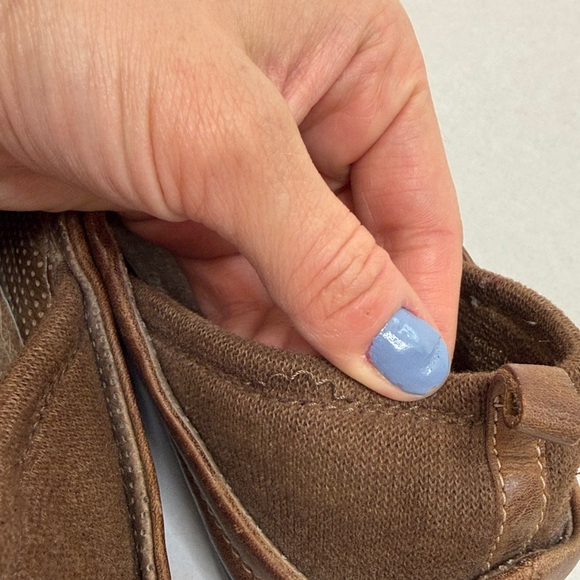 Kalso Earth Shoe Leather Loafer Wide Toe Box Brown Size 9 - Picture 6 of 13